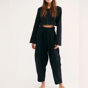 Free People Black Co-Ord Set